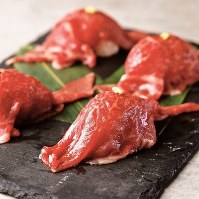 尾崎牛の肉寿司(1貫)