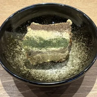 富澤緑茶の日本酒ティラミス