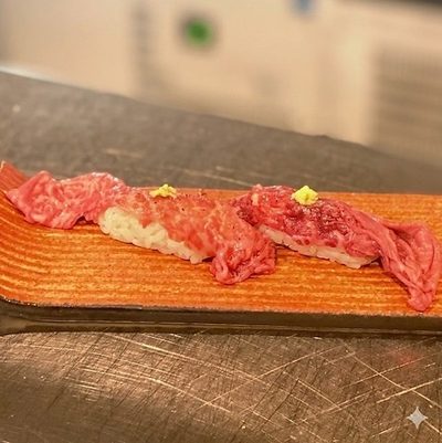 尾崎牛の肉寿司(1貫)