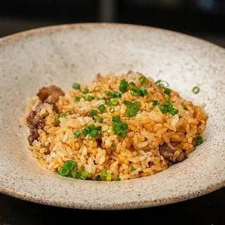 尾崎牛の牛すじガーリックライス