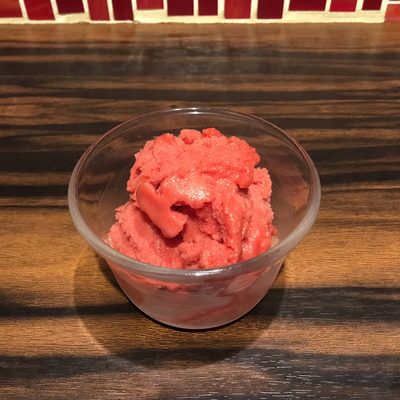 ブラッドオレンジシャーベット