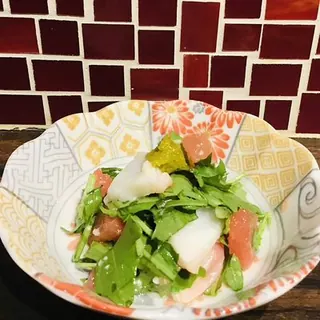 青木野菜の麹漬け～自家製大葉みそ添え～