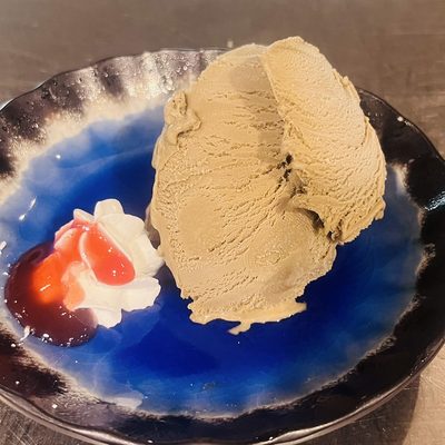 ほうじ茶のジェラート