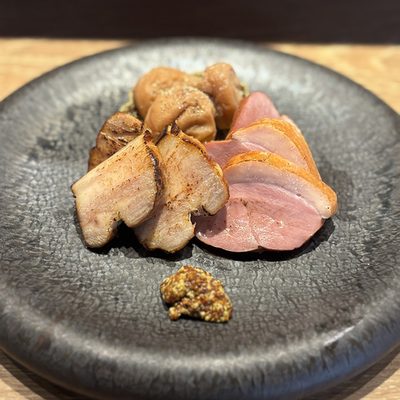 自家製瞬間燻製3点盛り合わせ